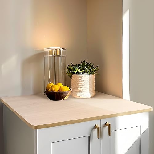 Miniatura 135 de Kaboon Mesa universal de 24 x 24 pulgadas, paquete de 2, solo encimera reversible de melamina, uso doméstico o comercial en interiores, 1 pulgada