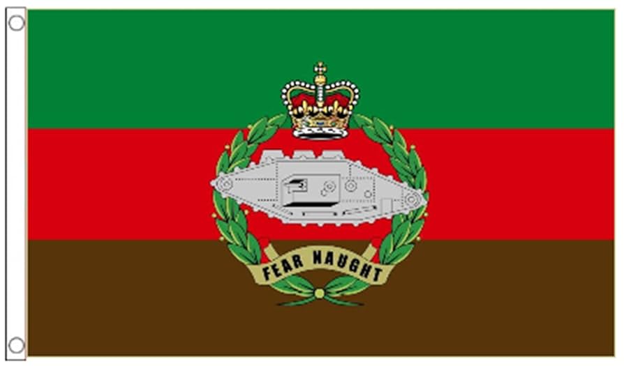 Amazon.com : British Army Royal Tank Regiment (RTR) Flag 5