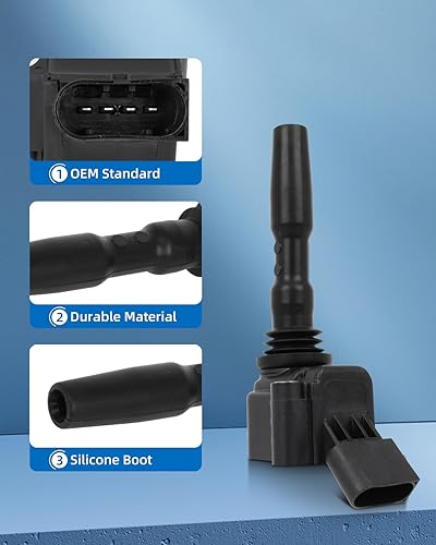 Vista 1761 de ECCPP Bobinas de encendido portátiles de repuesto para automóvil compatibles con Infiniti I30/para Nissan Maxima 3.0L V6 2000-2001 Reemplazo