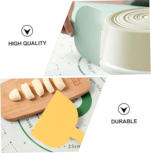 Miniatura 7 de Espátula de crema de silicona, espátula de masa de pizza, espátula de pan de silicona, para pan, banco de masa, raspador de masa para pasteles,