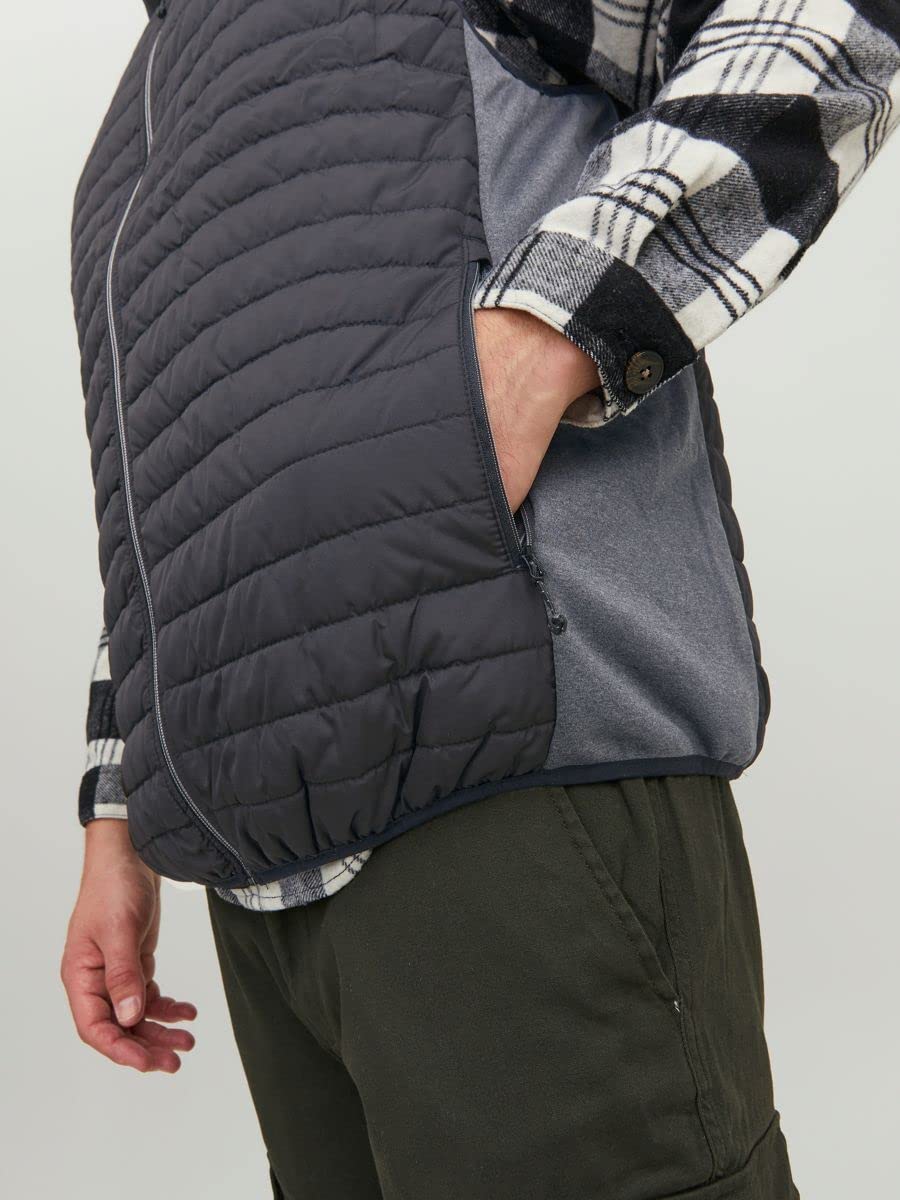 Jack & Jones PLUS JJEMULTI Bodywarmer Collar PS – Bild 9