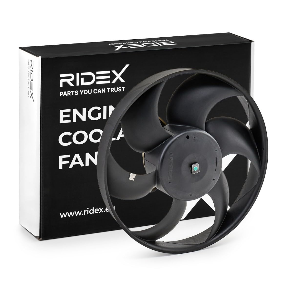 RIDEX 508R0072 Ventilador de motor Ventilador de Radiador Ventilador de radiador Electroventilador compatible con PEUGEOT Partner I Combispace 5, G 406 8B 306 Fastback 7A, 7C, N3, N5 406 Break 8E/F