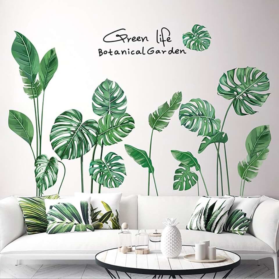 wall murals tropical