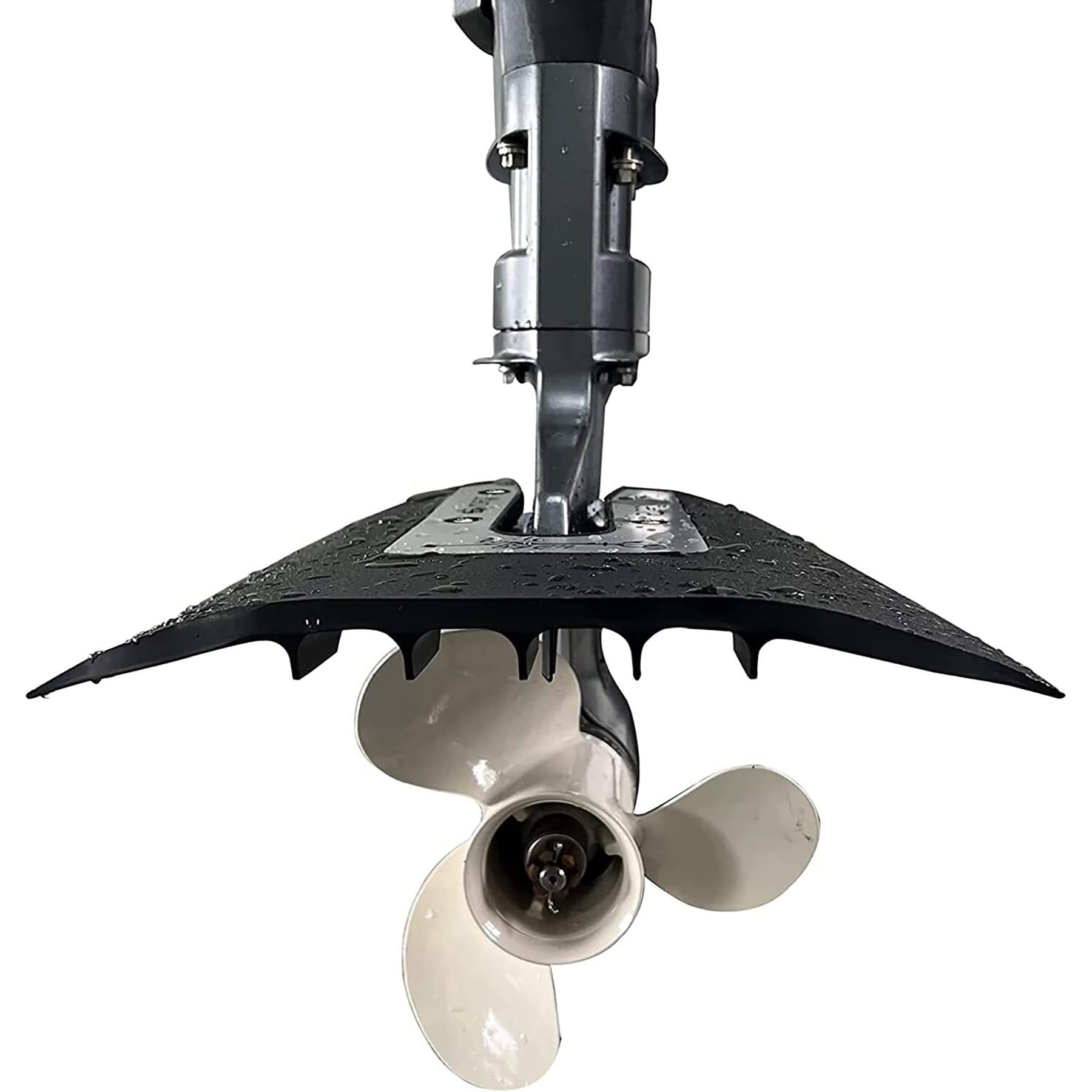 Marine Outboard Hydrofoil Stabilizer Boat Sport-200 Whale Tail Design Compatible with 8HP to 40HP Engines from Mercury Yama-ha Johnson Evinrude Hon-da Suzu-ki & More Brands