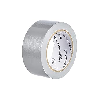 AmazonCommercial Advanced Strength Duct Tape, 1.88-inch by 20-yard, Silver, 4-Pack