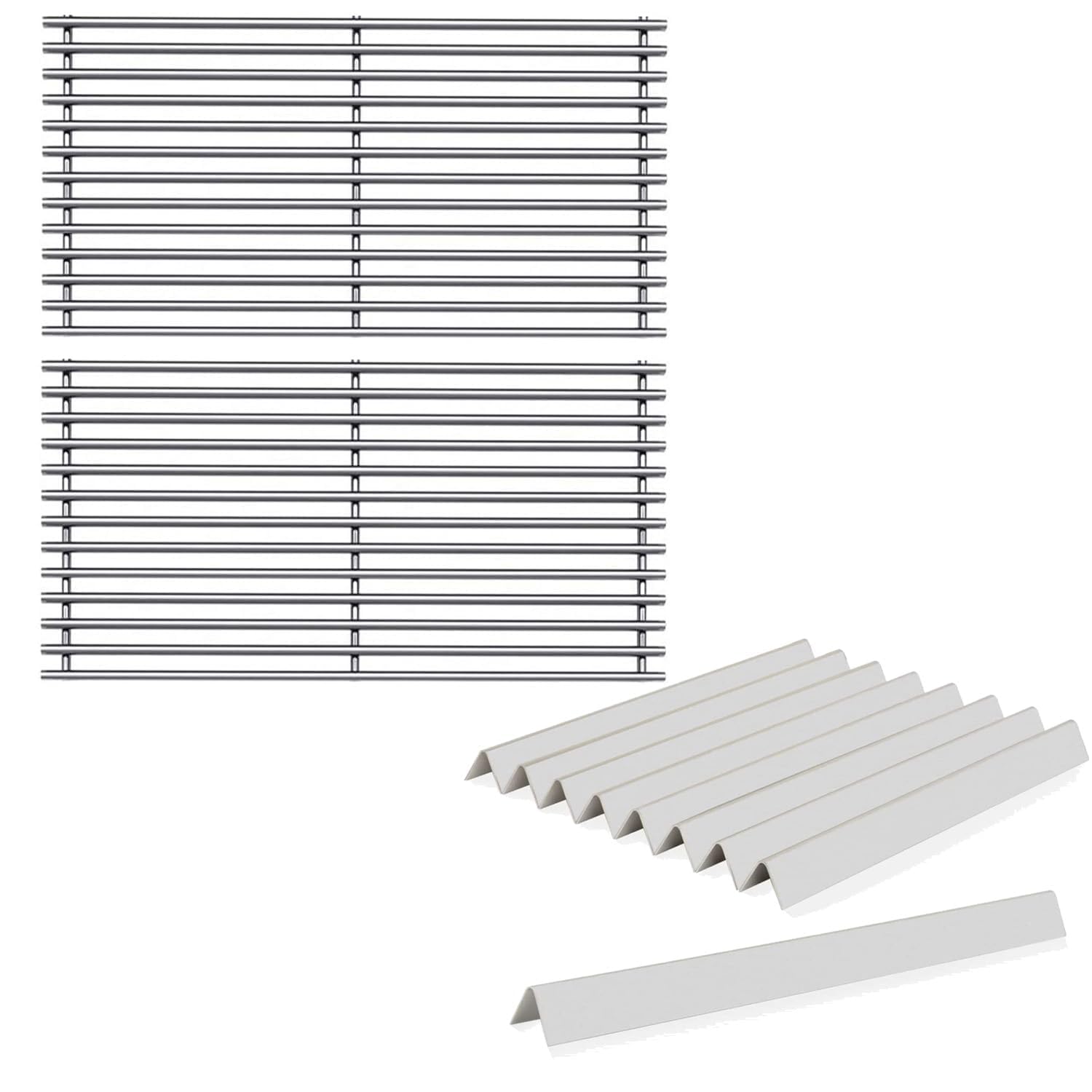 SS67550 (2-pakc) 67671(9-Pack) Stainless Steel Weber Summit Grill Parts for Weber 67669 Weber Summit 400 Series Summit E/S 420, 450, 440, 460, 470 Gas Grills