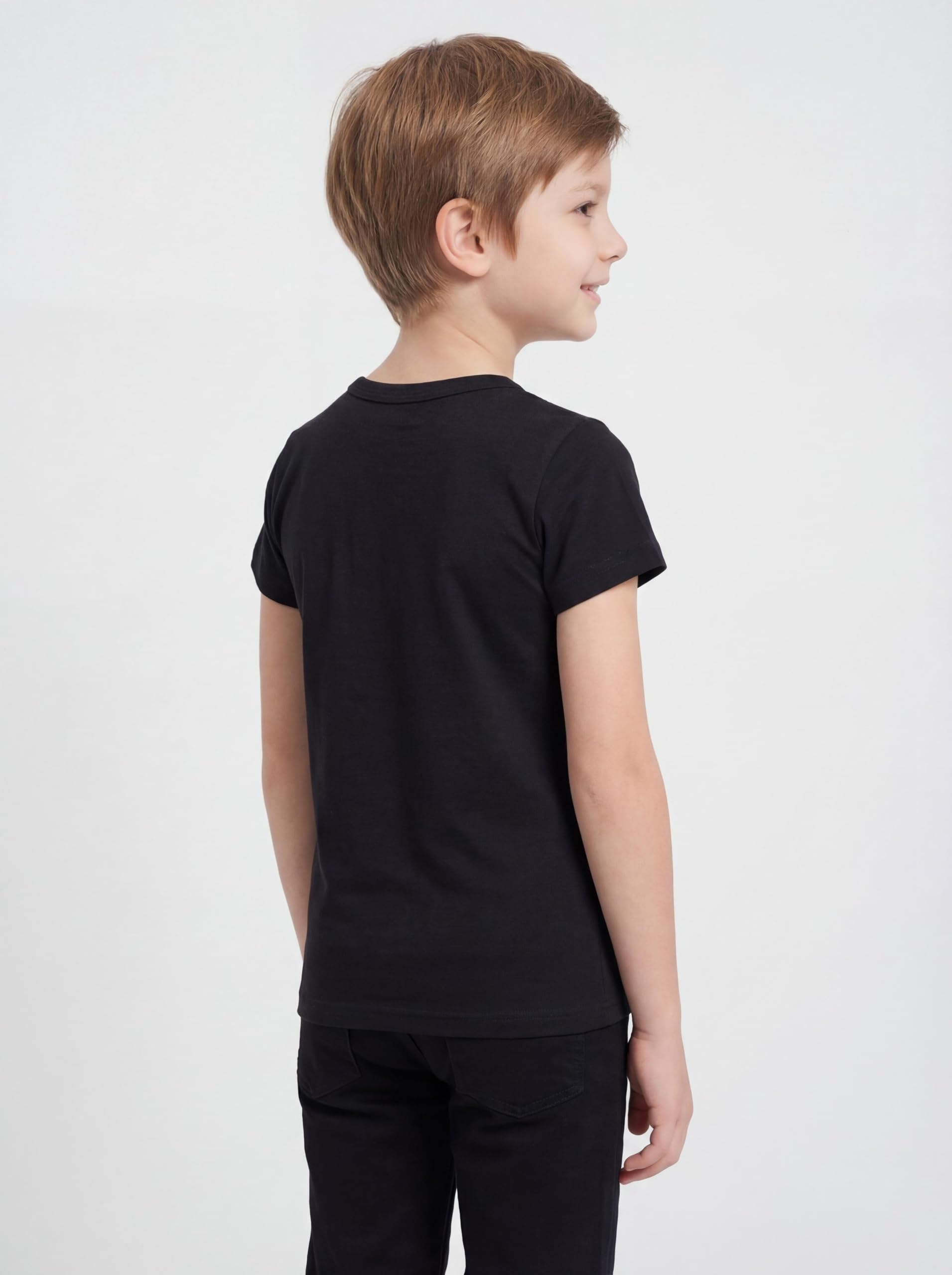 TupTam Unterhemden Jungen – 5er Pack Kurzarm Kinder Unterhemden, Baumwolle, Bequem & Atmungsaktiv