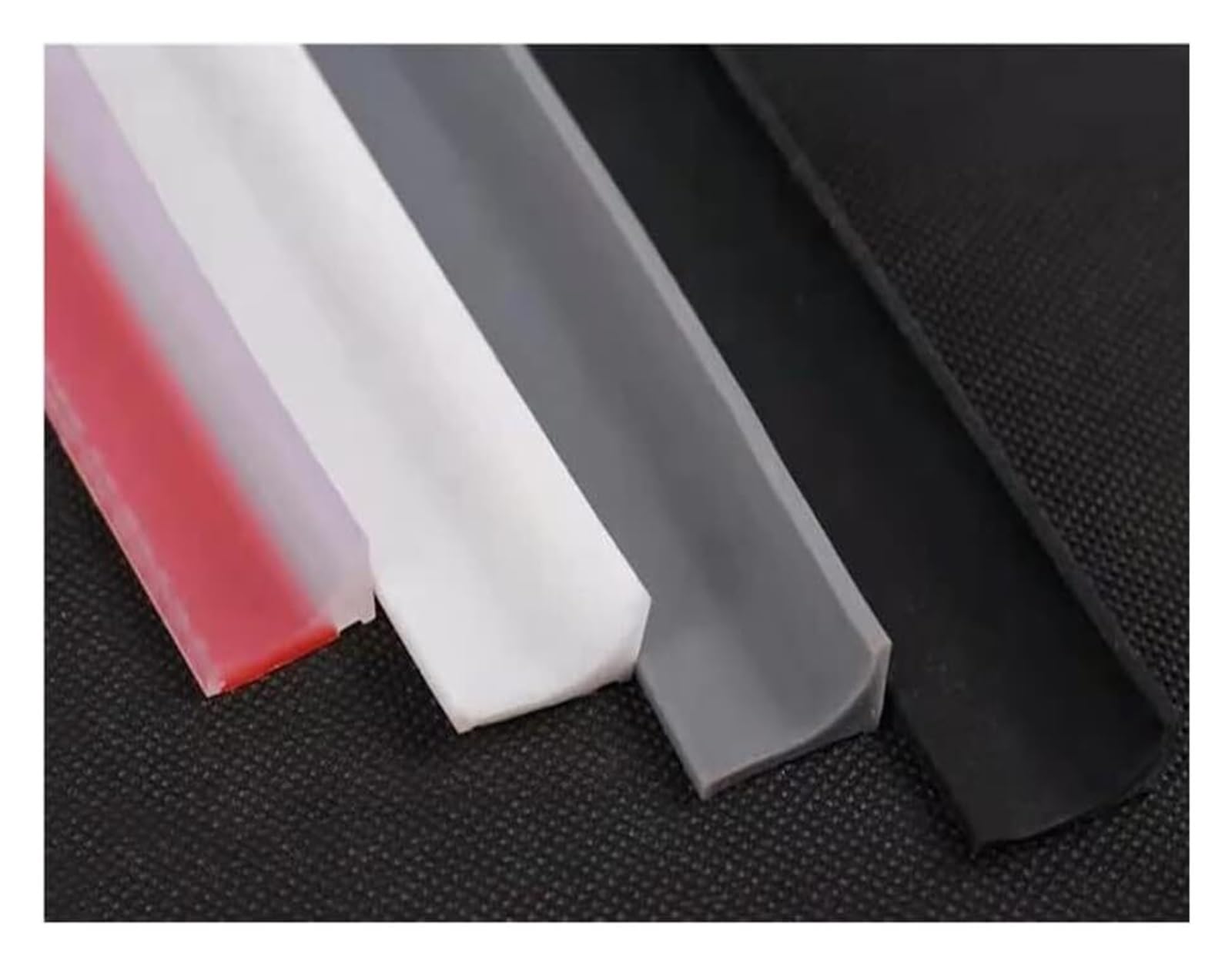 Piezas de Ducha Tira impermeabilizante, Tira de retención Plegable for baño, Tira de Sellado de Ducha autoadhesiva Impermeable, de retención de Presa de Agua de umbral, Agua de baño