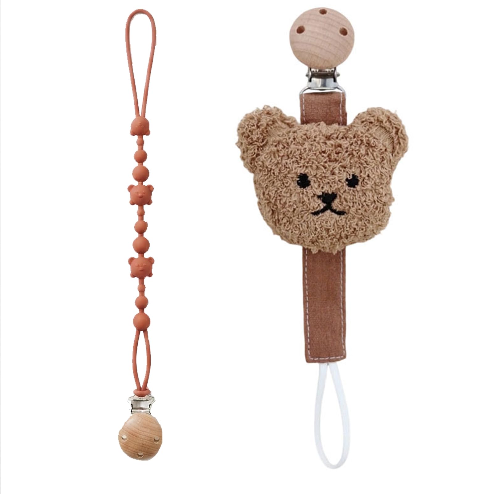 2 PCS Dummy Clip, Dummy Clips, Convenient Home Organisation Solution, Secure Fastening for Daily Items, Two-Piece Set with Adjustable Length