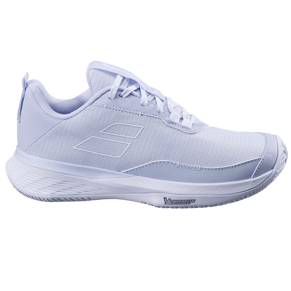 Babolat Damen SFX Evo Carpet Tennisschuhe Teppichschuh Hellblau-Weiß Eu Neu