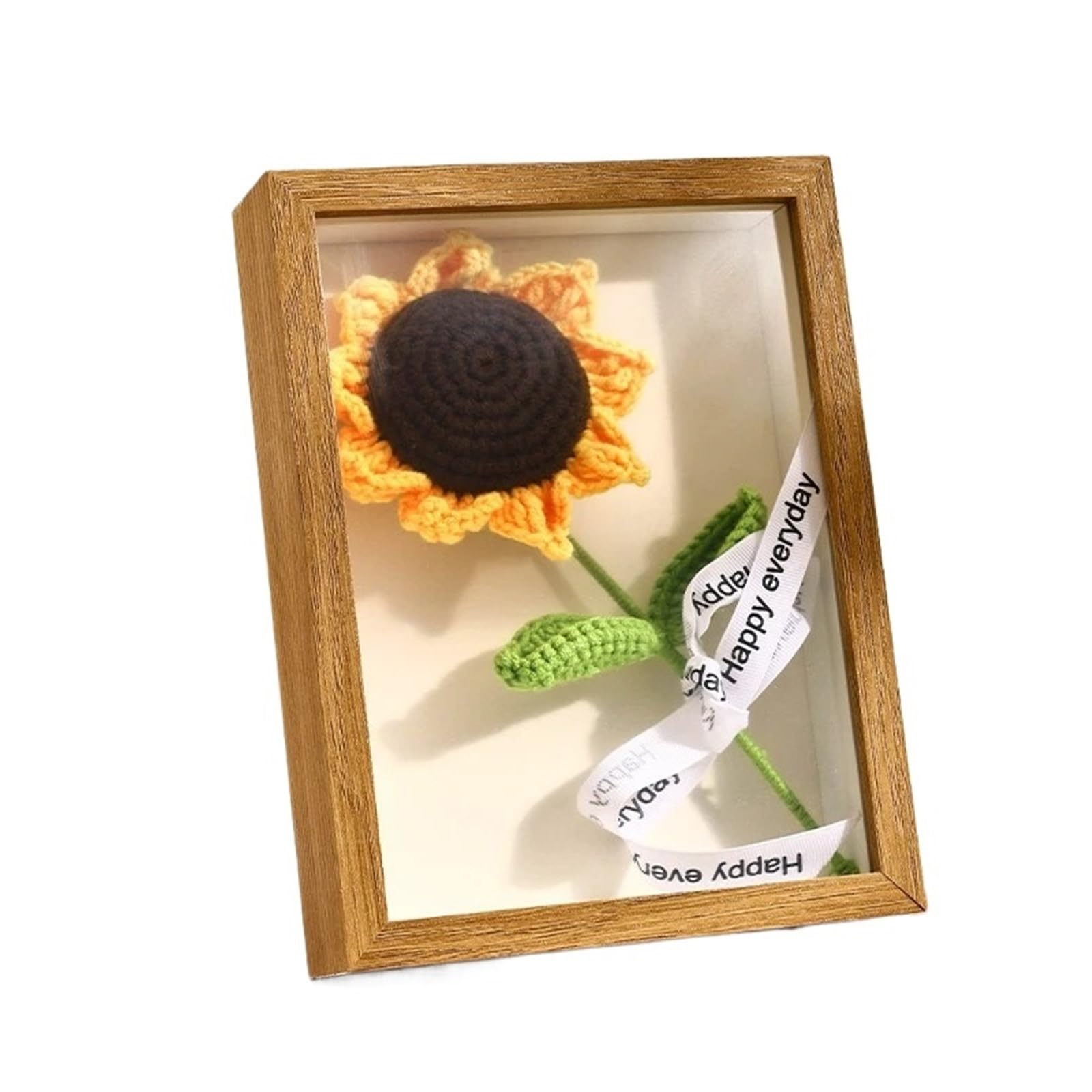 2PCS Shadow Box Frame Depth 5CM 3D Hollow Photo Dried Flower Specimen Holder DIY Handwork Display Wood for Tabletop and Wall(Color 2,Rectangle-10in)