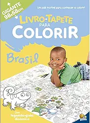 Livro-Tapete para Colorir: Brasil