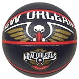 Spalding NBA Courtside Outdoor Basketball, 29.5-Inch, New Orleans