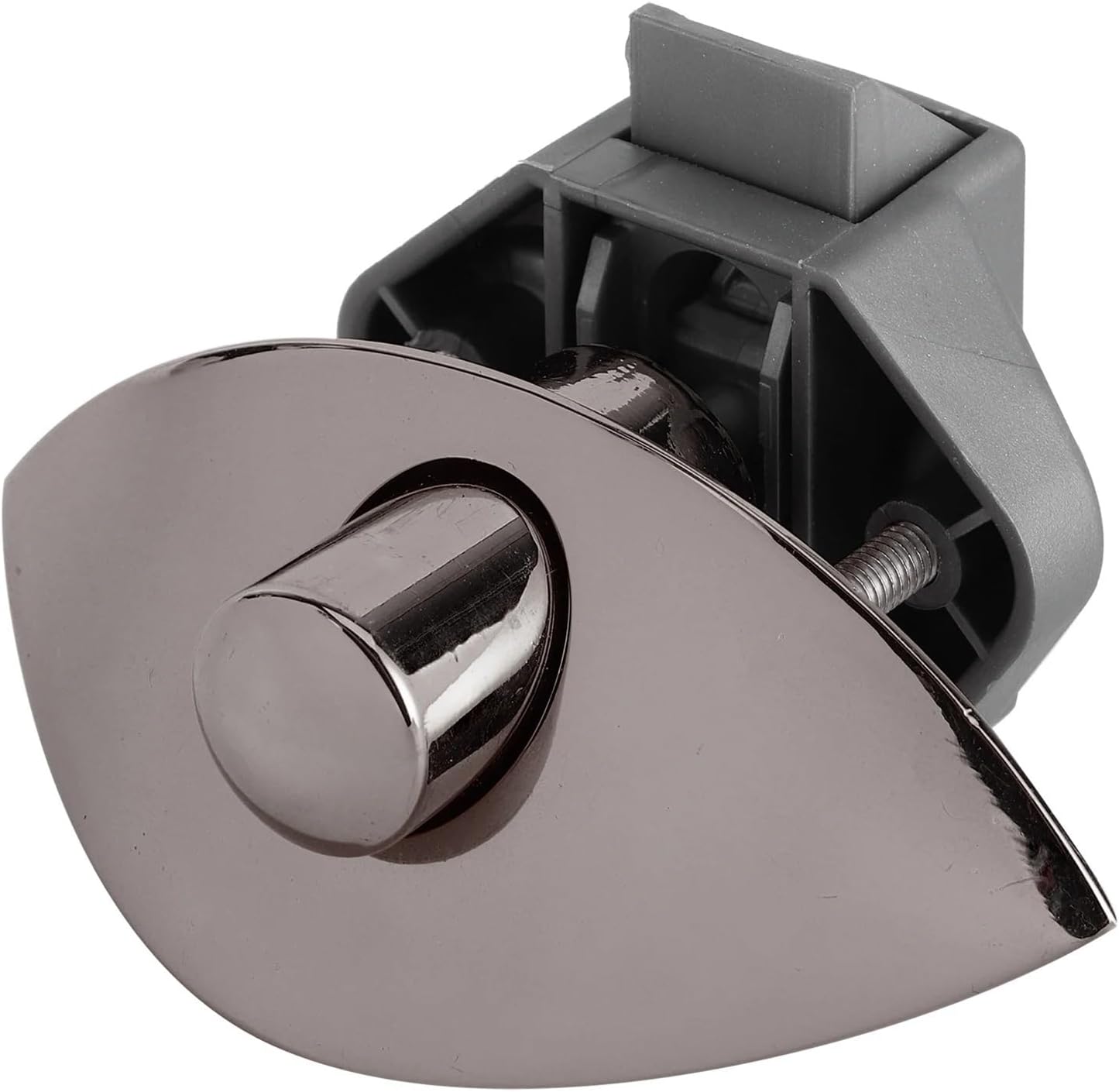 RV Push Lock, Drawer Button Lock Cabinet Door Push Locking for Marine BOAD RV 12‑25mm Wooden Cabinet Door 1Pcs(Type D)