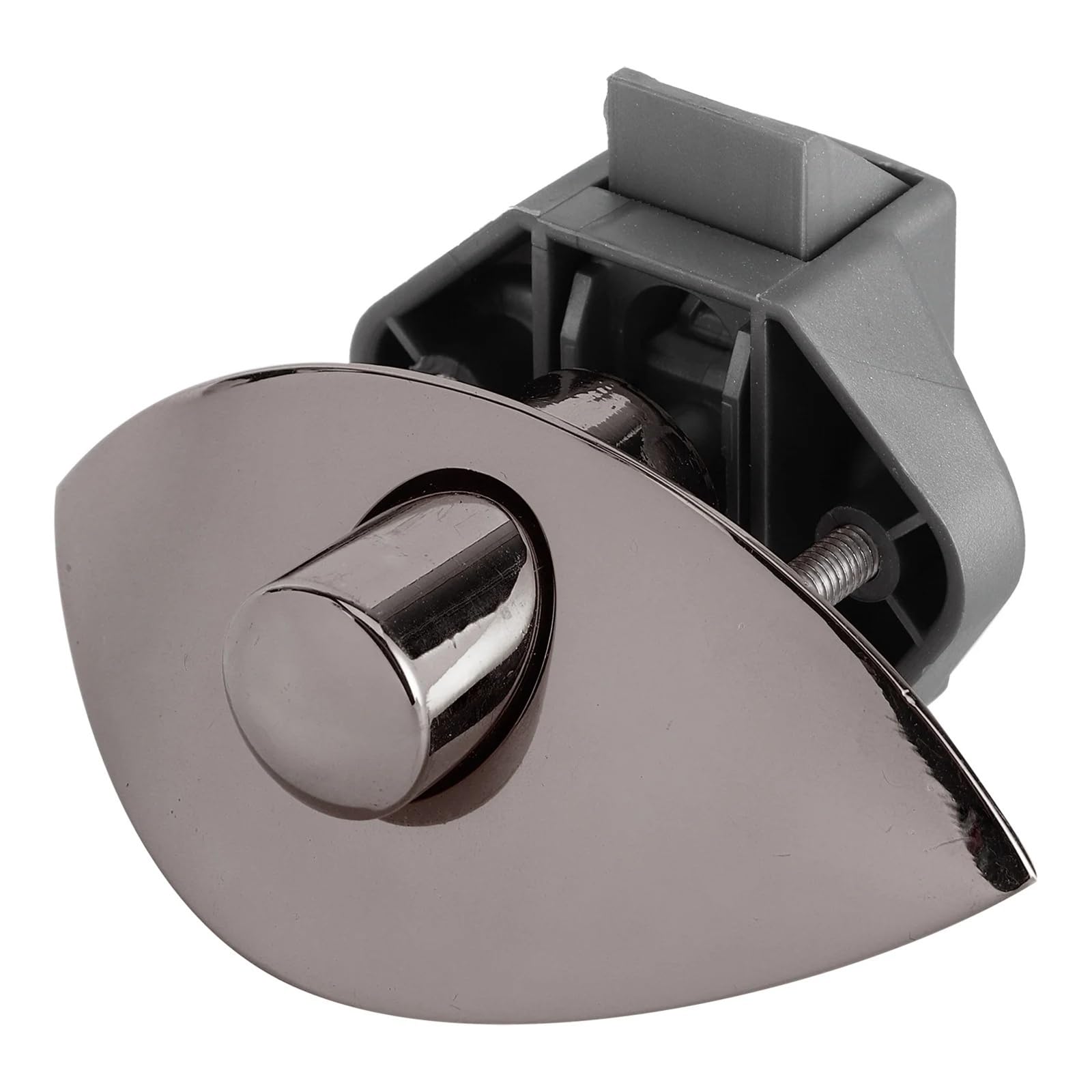 Serrure à bouton-poussoir pour tiroir de caravane et voyage serein