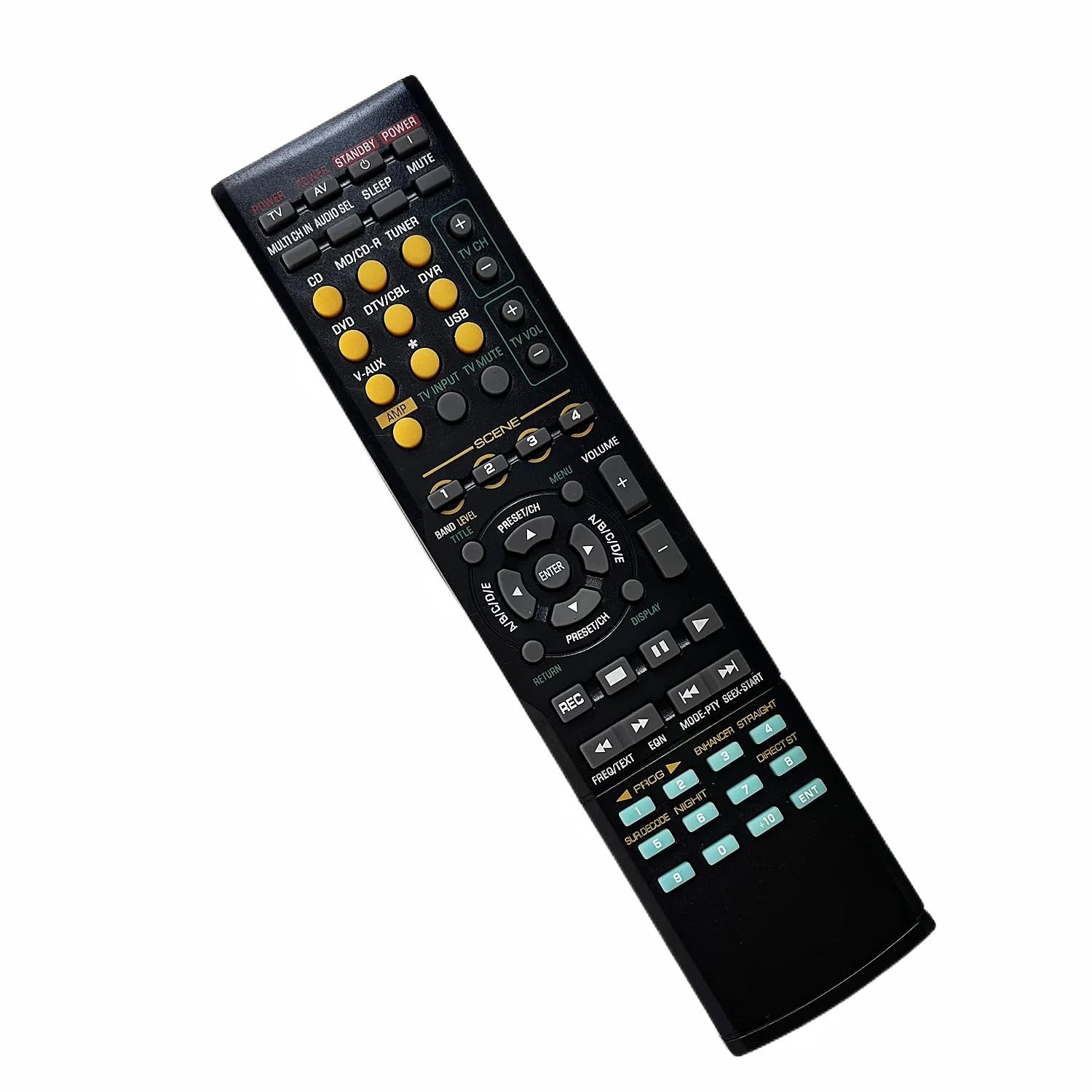 Nowy uniwersalny pilot zdalnego sterowania pasujący do amplitunera AV YAMAHA RX-V363 V377 V620 V640 V1500 HTR-6230 640 377 RXV620 WN22730EU