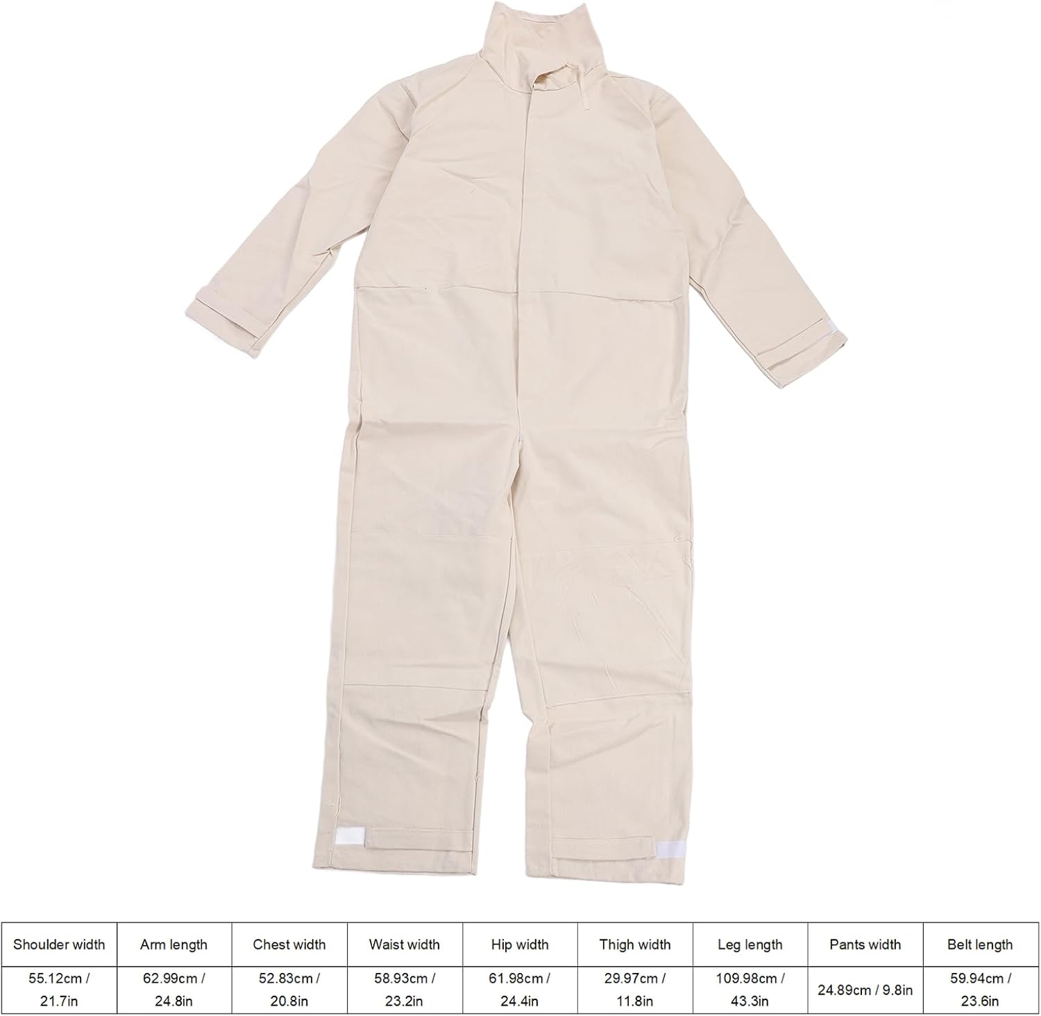 Luqeeg Sandblasting Suit, Canvas Leather Protective Blasting Suit with Robust Construction, Sandblaster Suit | Protective Safety Suit | Paint Coveralls for Painting Cutting Polishing - Image 7