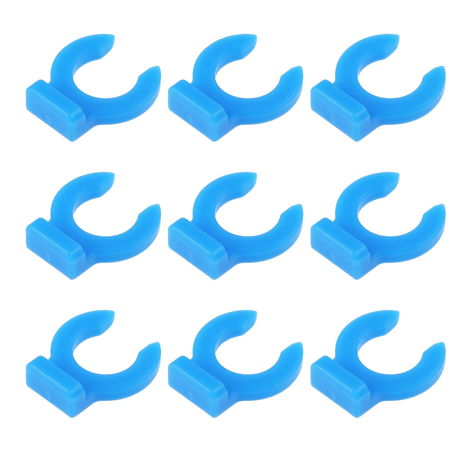 LT Easiyl 50pcs PTFE Tube Locking Clip Blue Pneumatic Fitting Retainer 3D Printer Bowden Tube Connector Clip Compatible with PC4-01 PC4-M6 PC4-M5