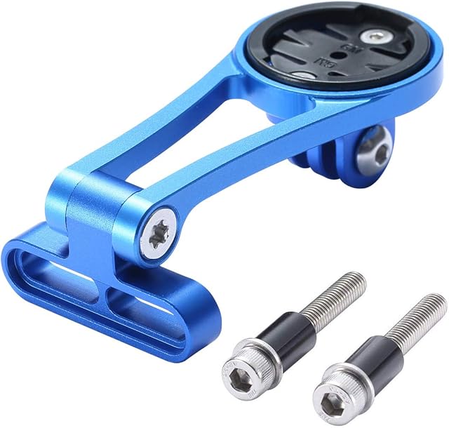 Dymoece Adjustable Out Front Bike Computer Combo Extended Mount for Garmin Edge Gopro 25 130 200 500 510 520 800 810 820 1000 1030