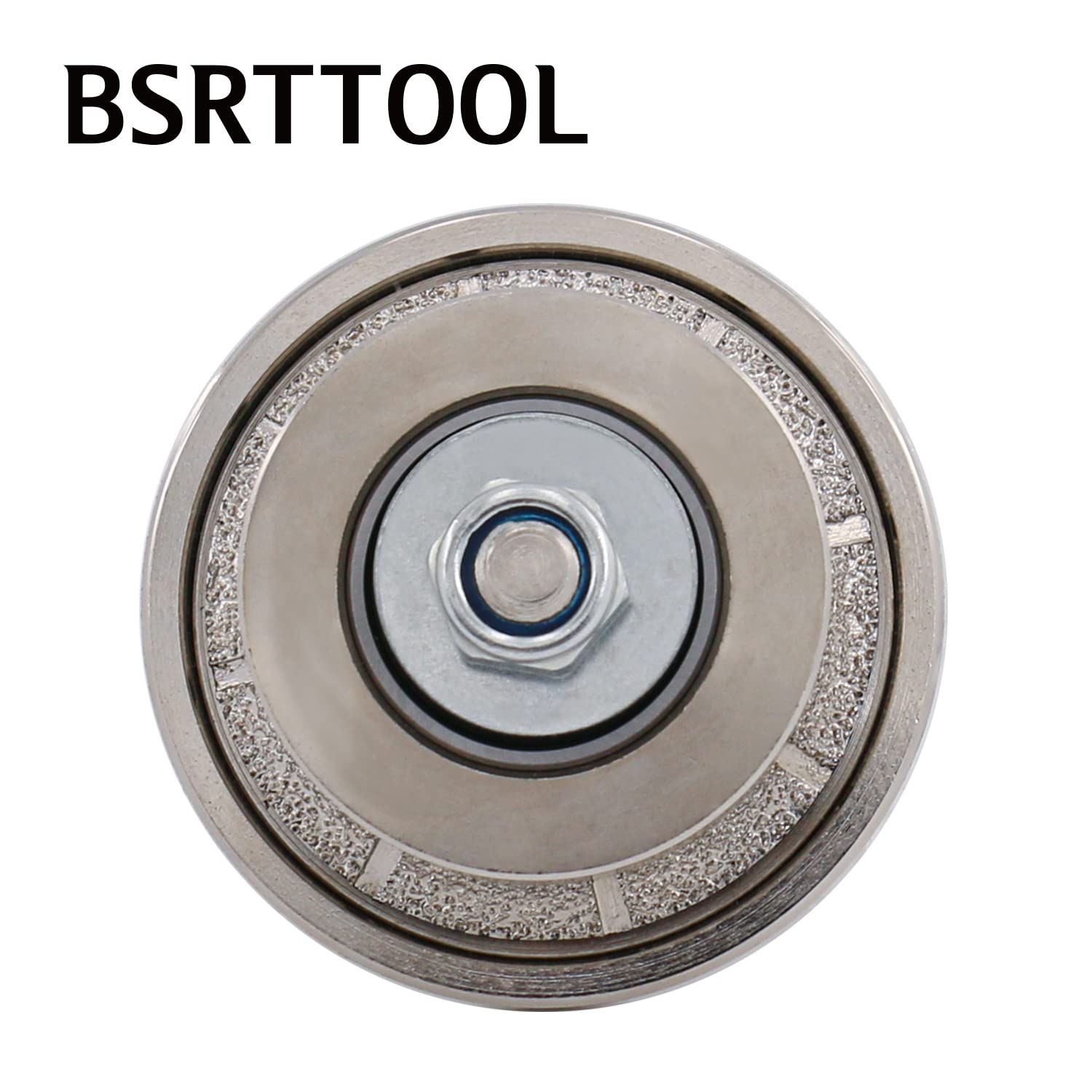 B5 Diamond Hand Profile Wheel Router Bit Profiler Vacuum Brazed for Granite Concrete Marble Edge 5/8-11 Thread (B5)