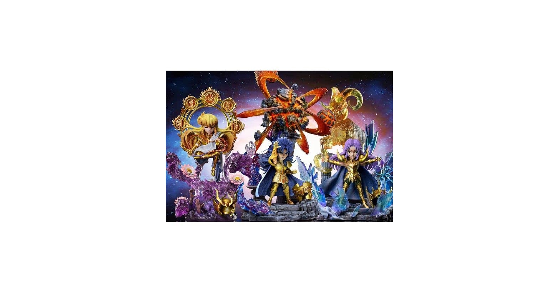 聖闘士星矢 ムウ サガ アイオロス まるかくカンバッジ セット ジャンプフェスタ 予約】聖闘士星矢 トレーディング缶バッジ Vol.1(ランダムホロ