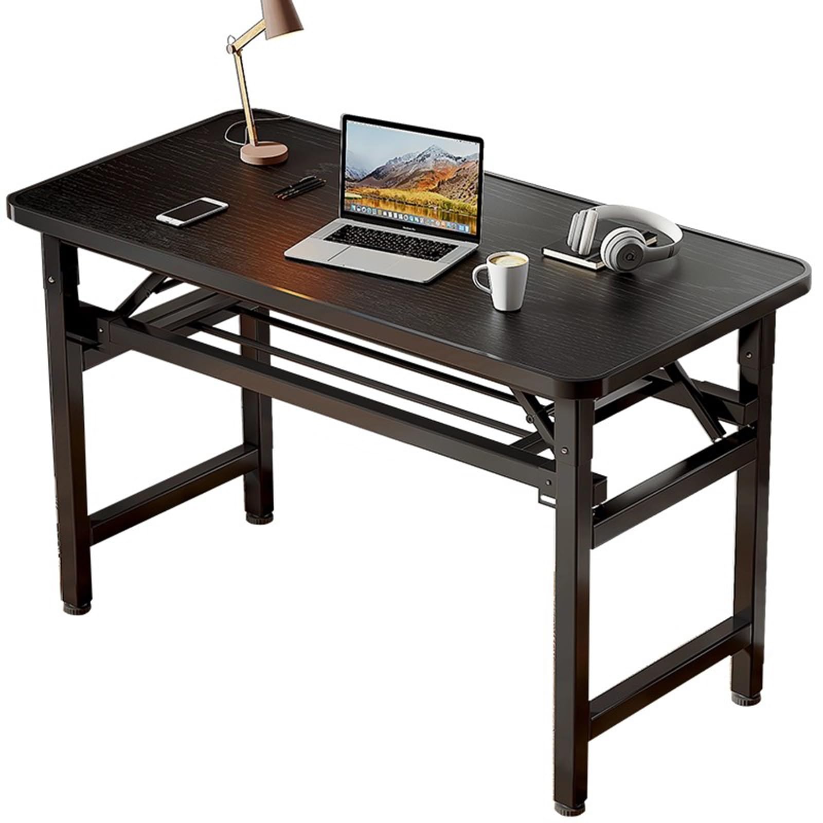 Table de conférence portable polyvalente et bureau pliable 120x60