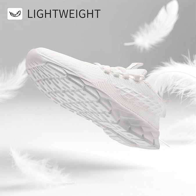 Mens Trainers Running Slip On Walking Gym Sneakers Lightweight Sport Shoes