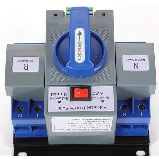 JONASC 63A Dual Power Transfer Switch 110V