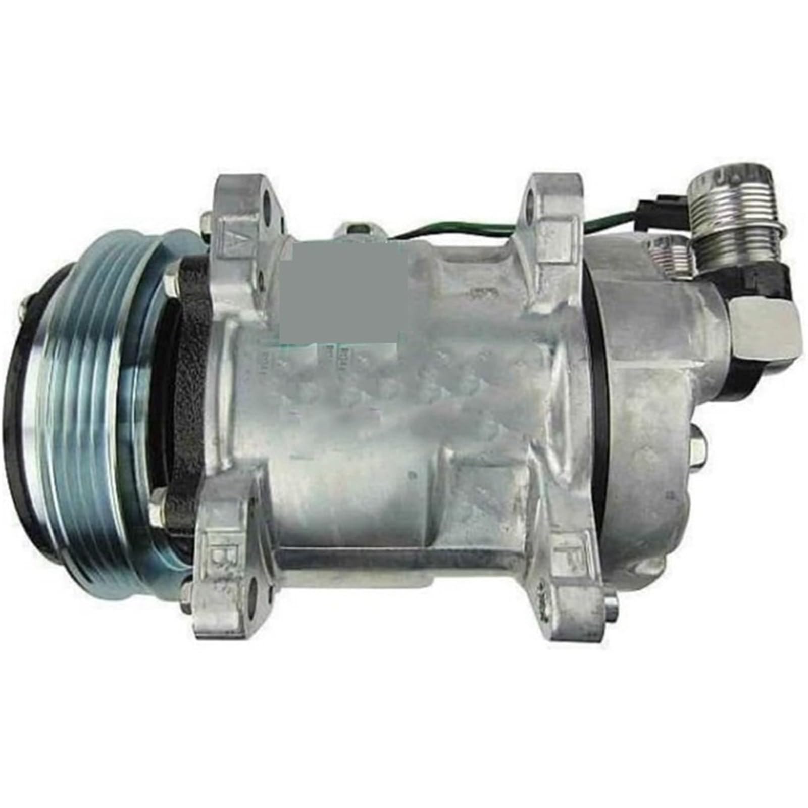 Rgimatvex One Color 12V Ac Compressor Sd5h11 7279138 Compatible With Bobcat Excavator E35 E42 E55 Skid Steer Loader S770 Compact Track T630 T650 T870