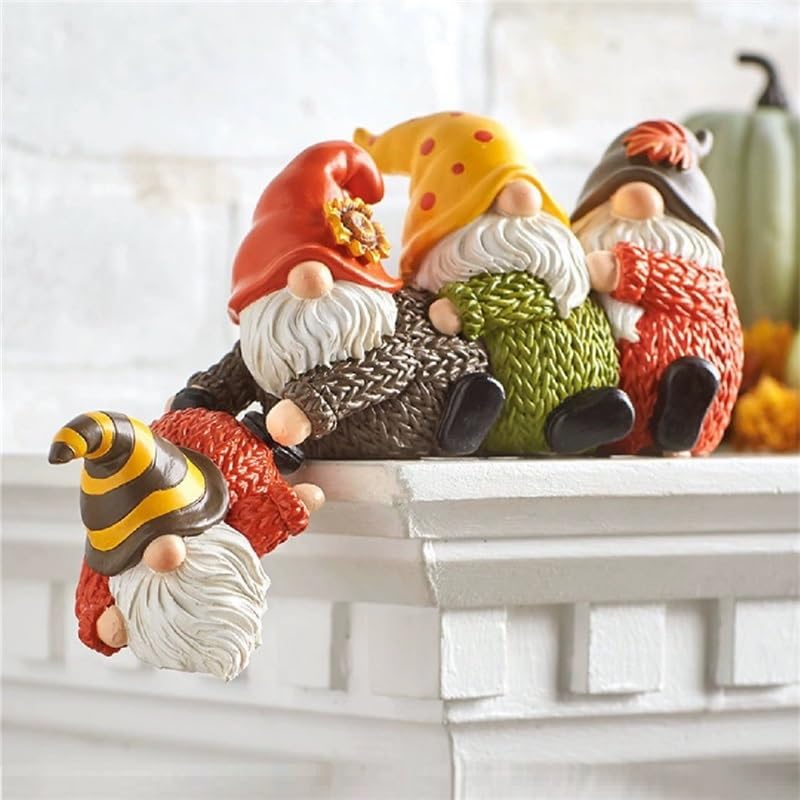 Décoration de jardin imperméable : offrez ce nain de Père Noël miniature