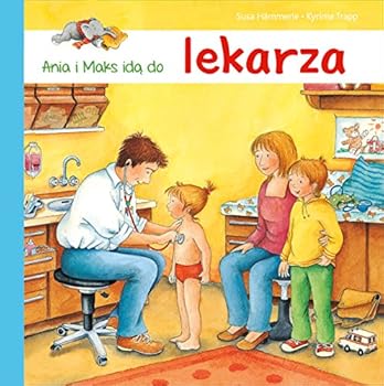 Paperback Ania i Maks ida do lekarza [Polish] Book