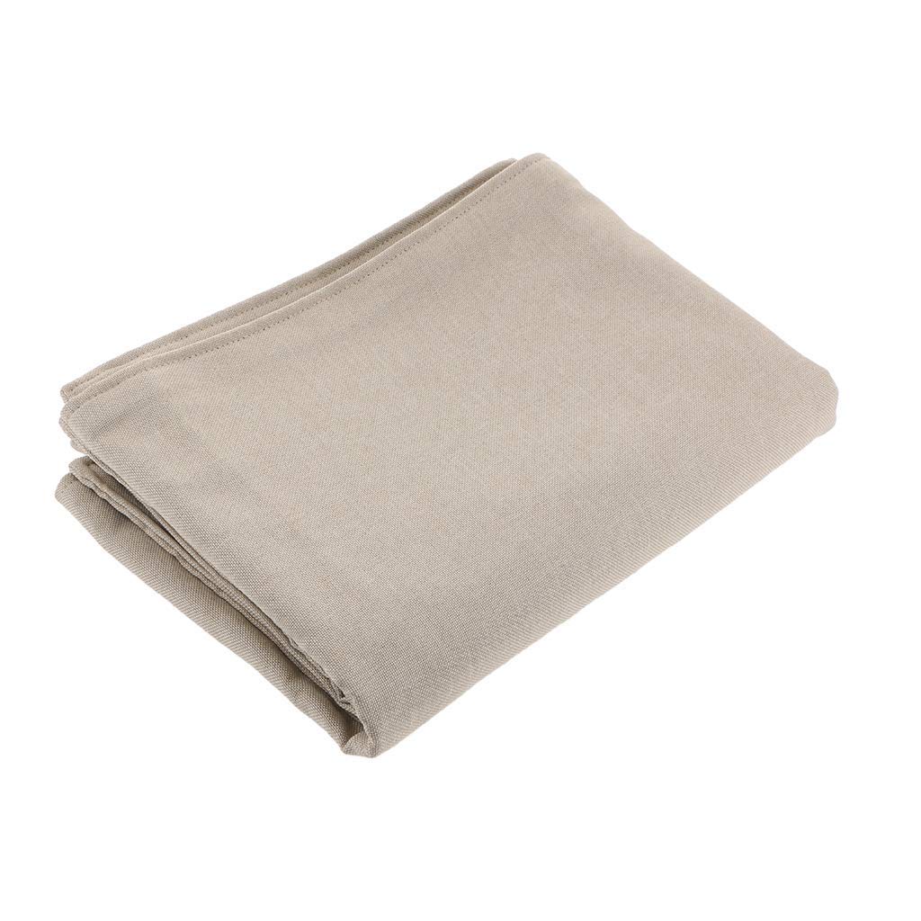 Tappeto da bagno a metà tondo in cotone con nappa, lavabile, senza pelucchi, antiscivolo, decorazione per pavimento