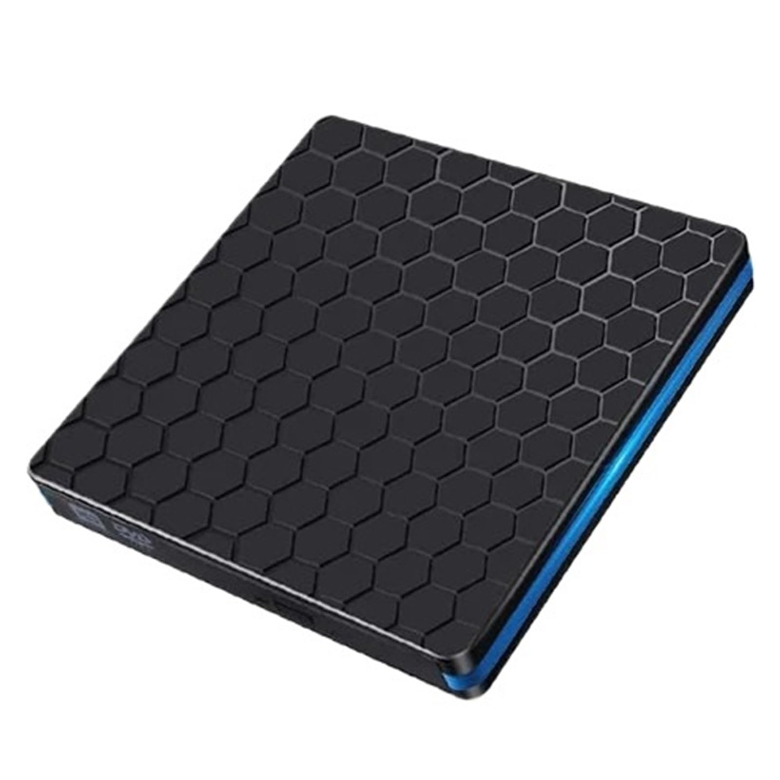 Lecteur DVD Externe Type C/USB 3.0, Lecteur CD, Lecteur DVD-RW, Lecteur De Disque Optique Externe CD-RW, Enregistreur, Graveur(White Border)