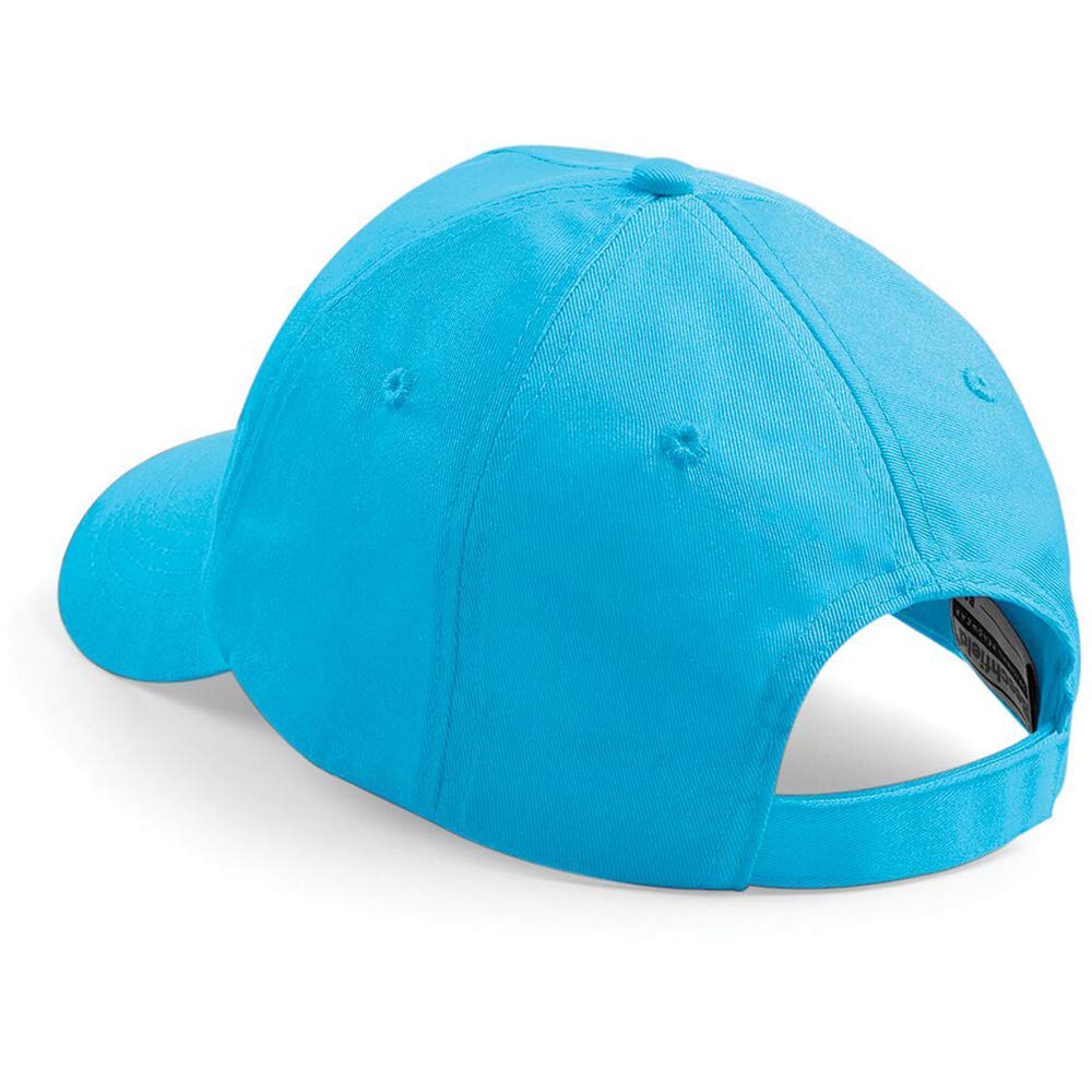 Beechfield Plain Unisex Junior Original 5 Panel Baseball Cap (One Size) (Surf Blue)