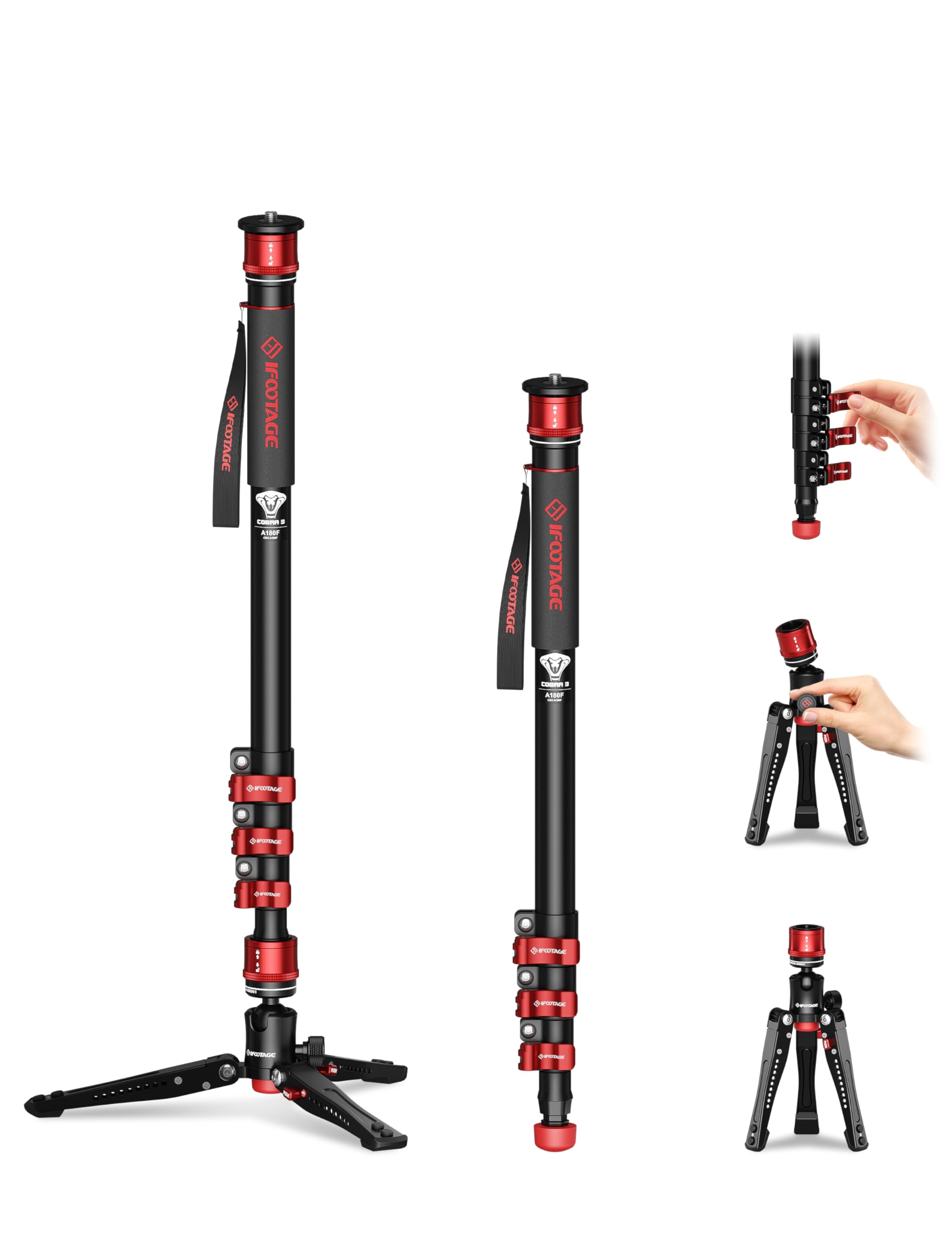 Amazon.com : IFOOTAGE Camera Monopod Professional 71