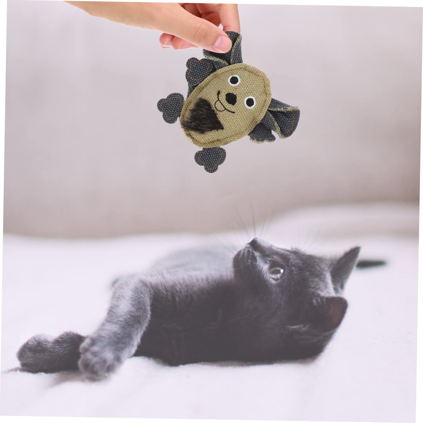 Supvox 15stücke Teiliges Katzen-spielzeugset Canvas Mit Rattenform Interaktive Kau Und Molartoys Für Kätzchen Und Ansprechend Für Spielerische Beschäftigung