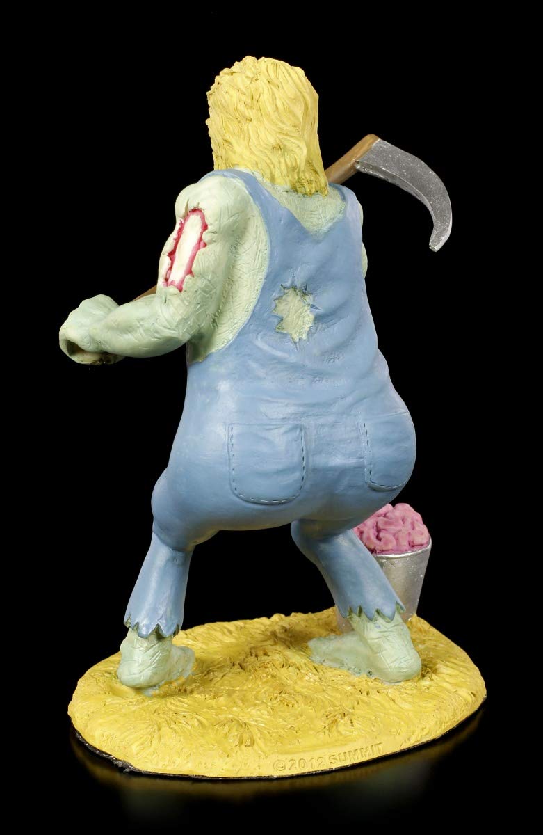Figura de Zombi gótico, Hillbilly con Sense, fantasía, Pintada a Mano