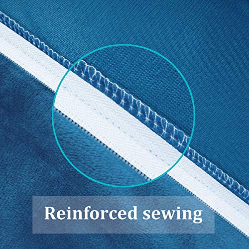 Image of Meiz Full Body Pregnancy Pillow Cover - Pregnancy Pillow Case - Soft Velvet Maternity Body Pillow Replacement Cover - Fit 65 inch x 31 inch Pillow - King Size (Blue)