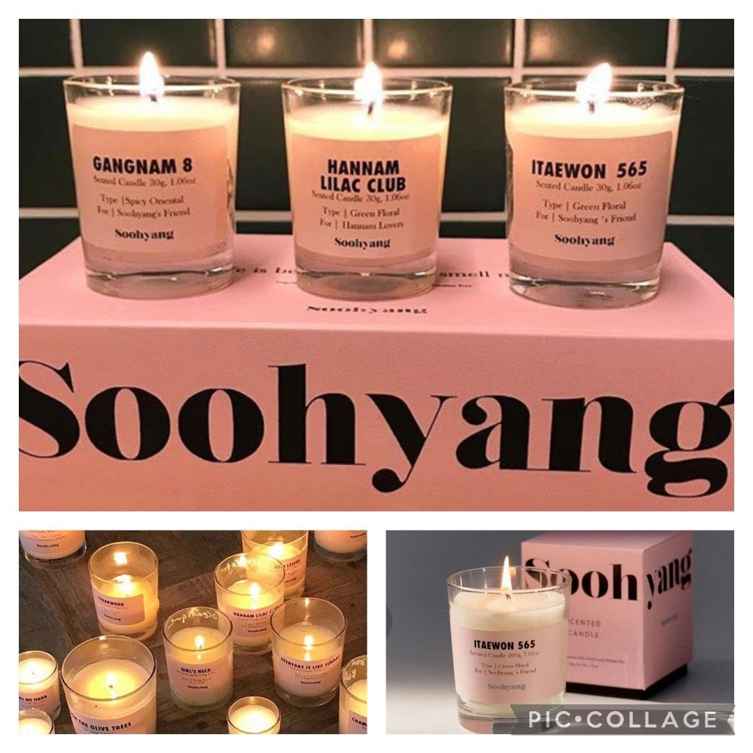 Amazon.co.jp: Soohyang スヒャン キャンドル CHAMPAGNE ROSE 100g