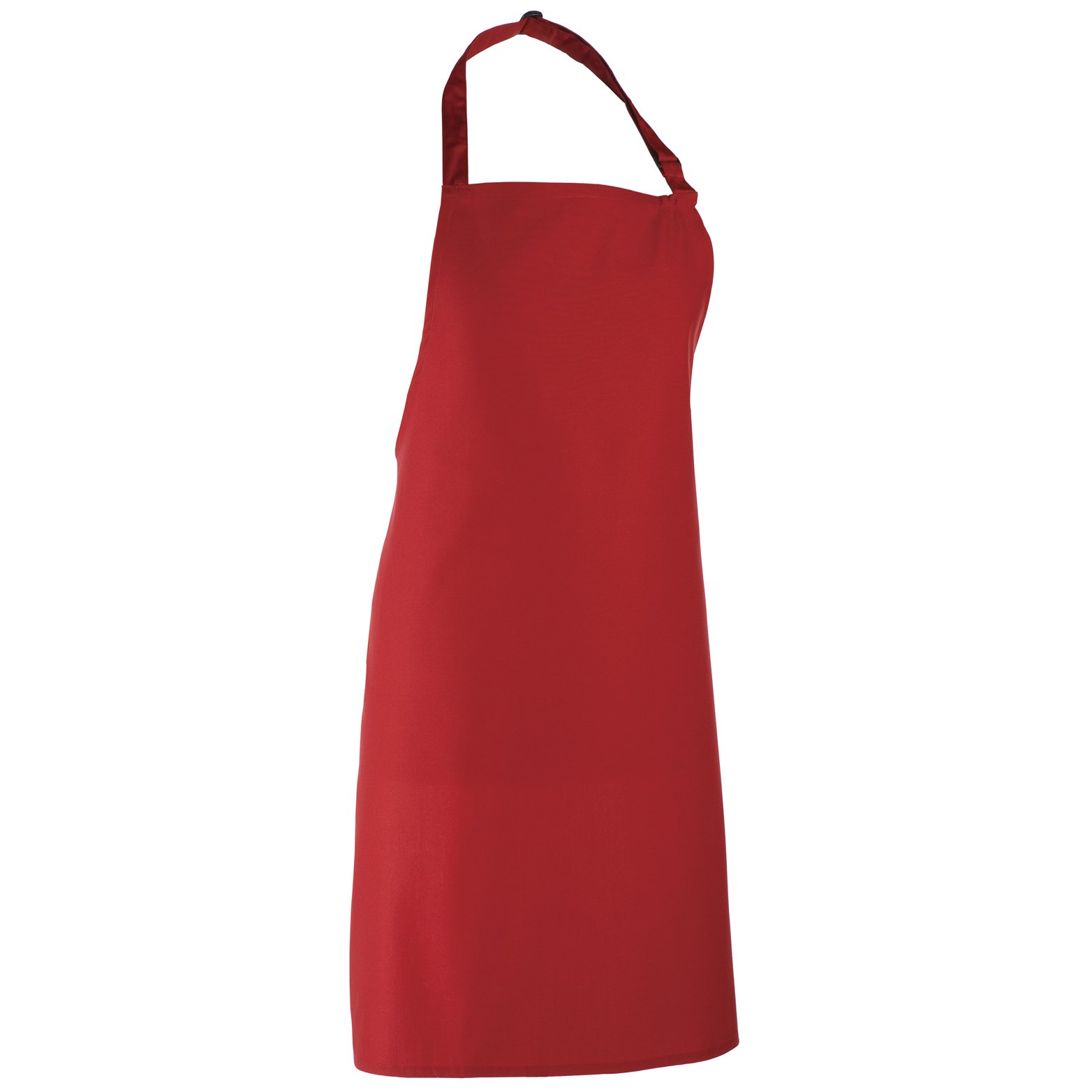 Premier Colours Bib Apron/Workwear (One Size) (Red)