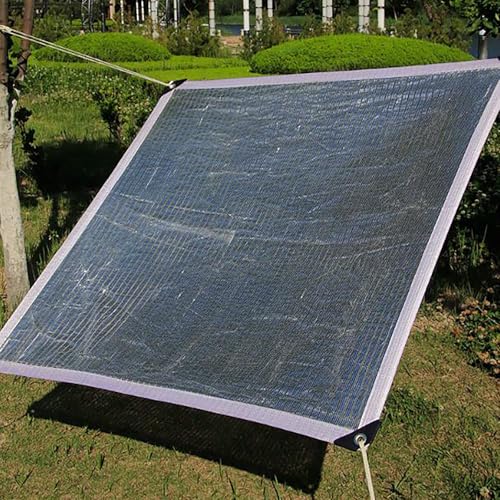 Toile d'ombrage réfléchissante pour extérieur avec œillets - 5