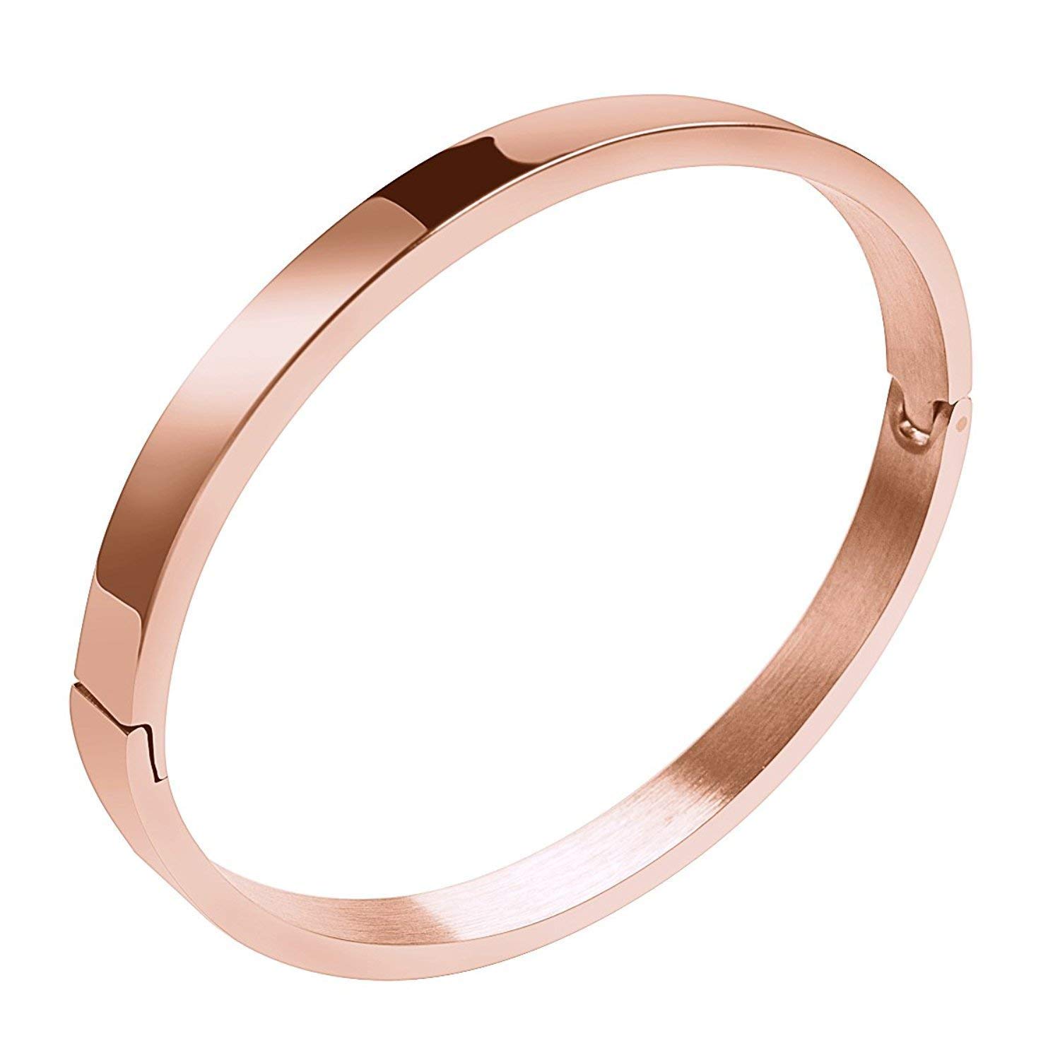 Yellow Chimes High Polish Stainless Steel Kadaa for Men (Rose Gold)(YCSSBR-42KADA-RG) (B07GTCHP8L) Amazon Price History, Amazon Price Tracker