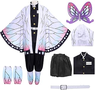 Anime Cosplay Costume Kimono Halloween Women Men's Set Accessories