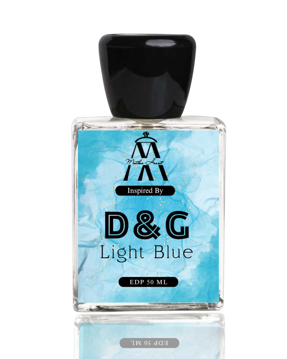 mother heart d&g light blue eau de parfum for women edp 50ml | fresh citrus & floral mediterranean vibe