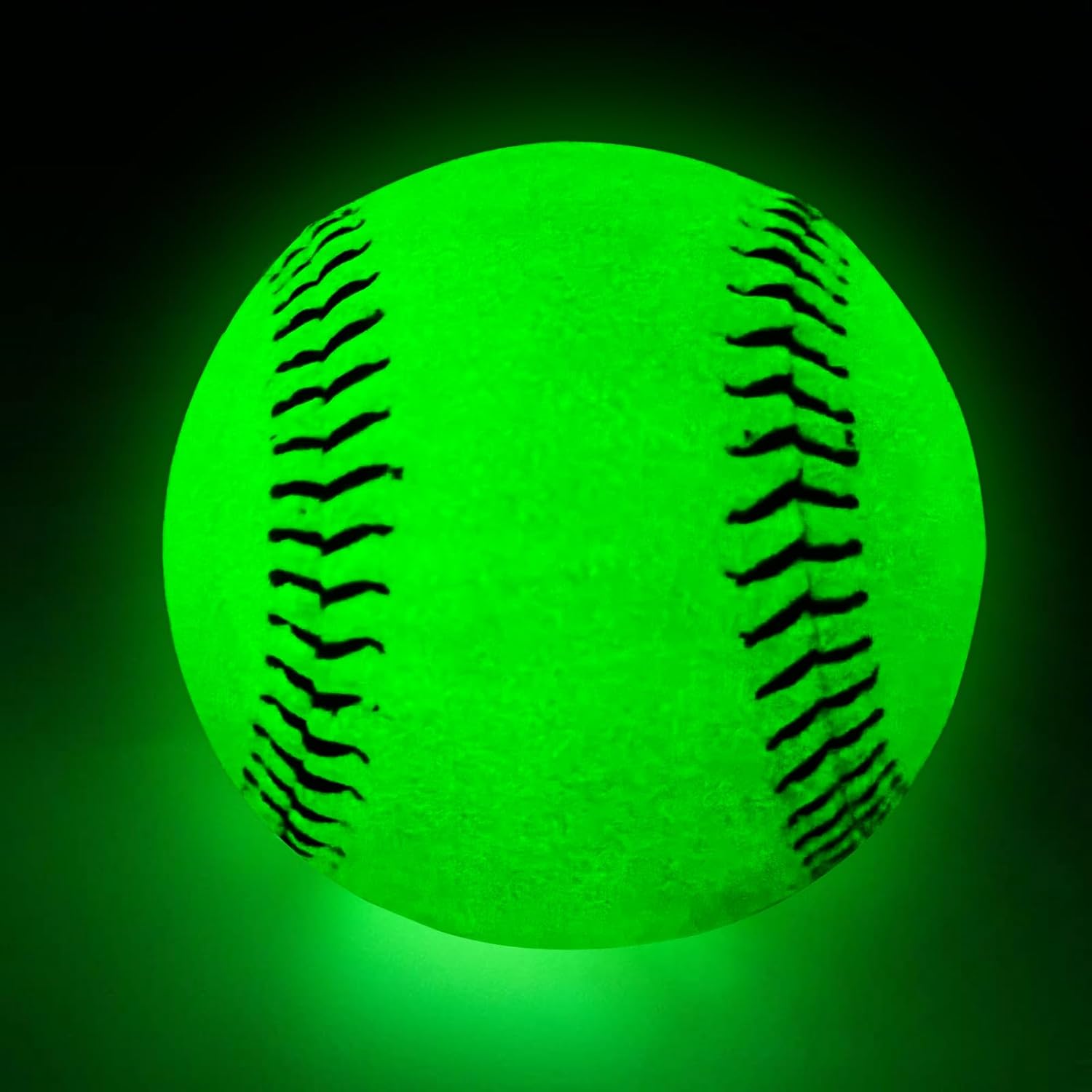 JibInfo 6 Pack Light Up Baseball, Glow in The Dark Baseball