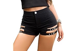 Women's Gothic Punk Dance Shorts