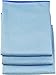 Unger Professional Large Professional-Grade Microfiber Cloth Towels, 18" x 18" (3 Pack)