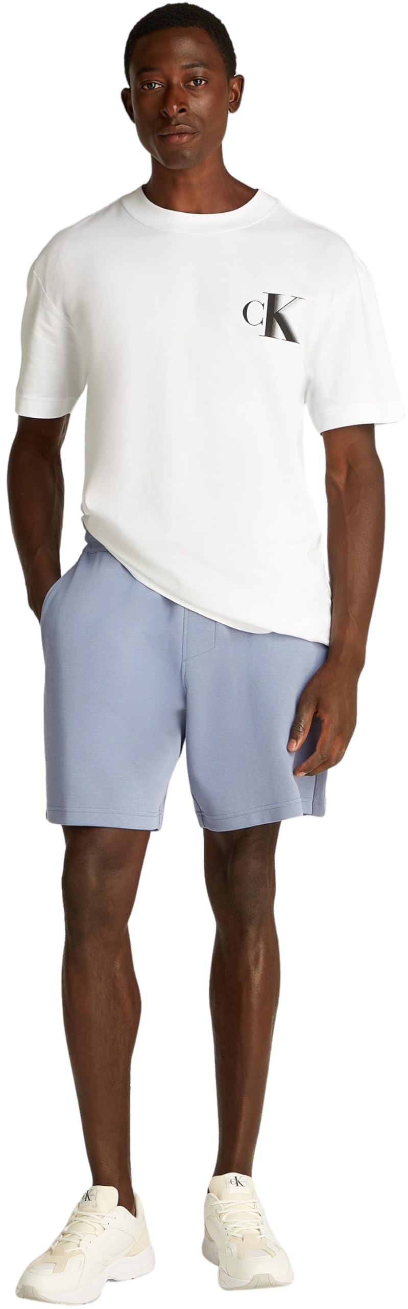 Calvin Klein Sweatshorts Hombre Logo Tape Relaxed Fit