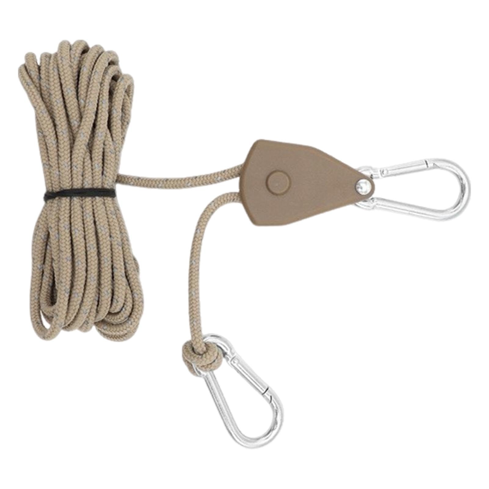 zelt spanngurt Zelt-Spanngurte mit Einstellern, robustes Campingseil, Campingseil mit Umlenkrolle, 3,5 m Allzweckseil, Zelt-Spannseil-Aufhänger für Zeltplane, Überdachung Sonstiges Choose Option:Dual Sided Clipless with Platform Composite 9/16