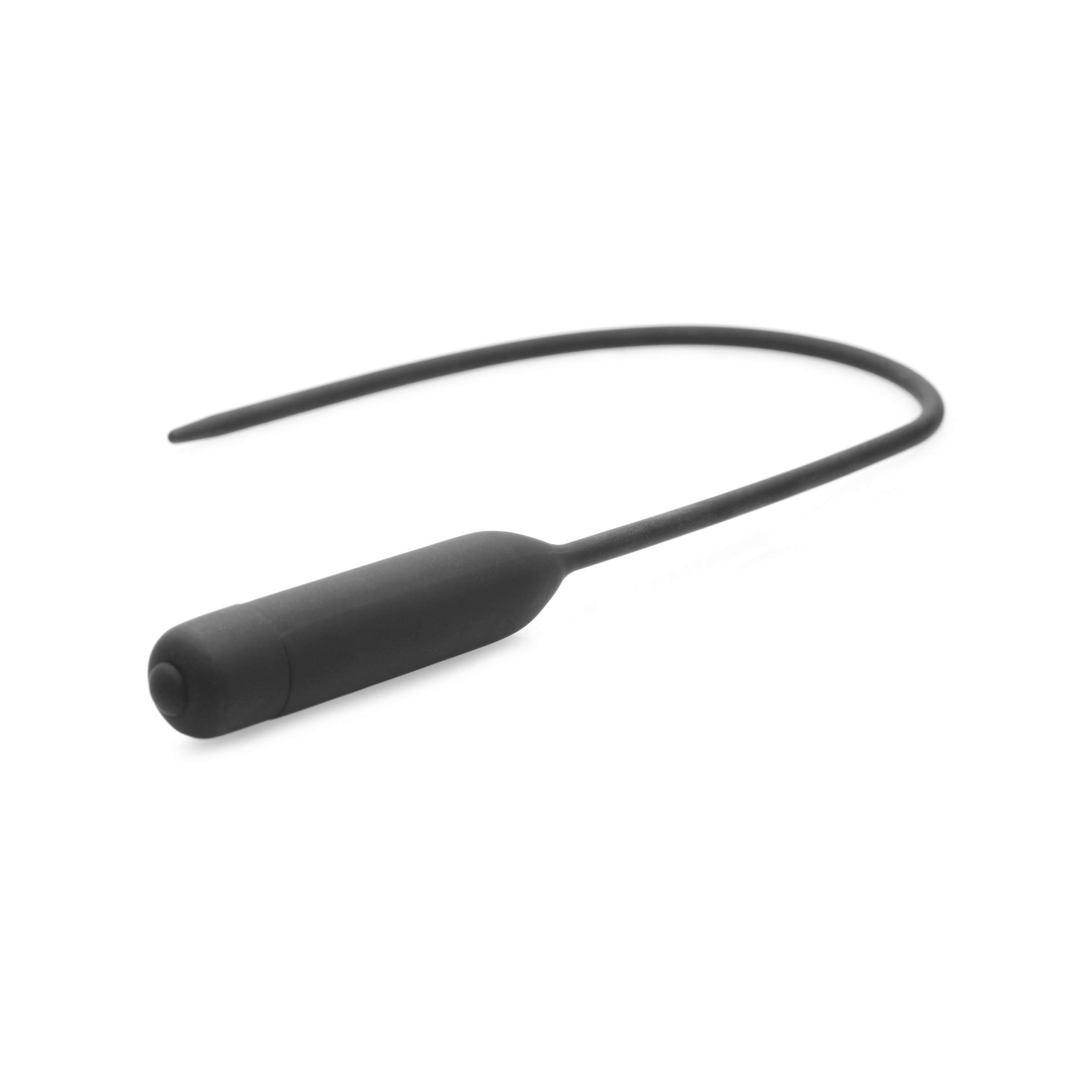 Master Series Dilatateur de Vibrateur en Silicone 10 Modes de Vibration Noir